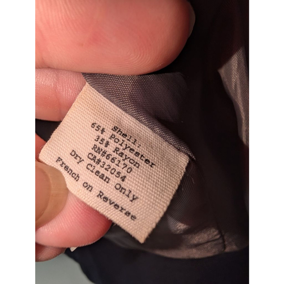 Women's LUX Black Cropped Blazer - Picture 3 of 4